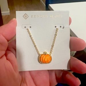 Brand New Kendra Scott Pumpkin Necklace